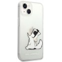 Karl Lagerfeld Choupette Fun Sunglasses - Etui iPhone 14 Plus (przezroczysty)