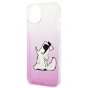 Karl Lagerfeld Choupette Fun Sunglasses - Etui iPhone 14 Plus (różowy)