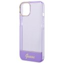 Guess Translucent - Etui iPhone 14 Plus (fioletowy)