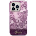 Guess Porcelain Collection - Etui iPhone 14 Pro Max (fuksja)