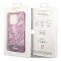 Guess Porcelain Collection - Etui iPhone 14 Pro Max (fuksja)