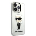 Karl Lagerfeld IML NFT Ikonik - Etui iPhone 14 Pro (przezroczysty)