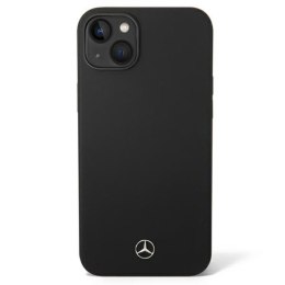 Mercedes Silicone Line - Etui iPhone 14 Plus (czarny)