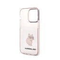 Karl Lagerfeld IML NFT Choupette - Etui iPhone 14 Pro (różowy)