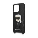 Karl Lagerfeld NFT Monogram Ikonik Patch - Etui iPhone 14 Pro (czarny)