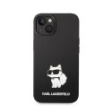 Karl Lagerfeld Silicone NFT Choupette - Etui iPhone 14 Plus (czarny)