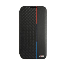 BMW Booktype M Collection Triangles - Etui Samsung Galaxy S22+ (czarny)