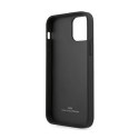 BMW Leather Curve Perforate - Etui iPhone 12 mini (czarny)