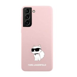 Karl Lagerfeld Silicone NFT Choupette - Etui Samsung Galaxy S23+ (różowy)