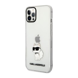 Karl Lagerfeld IML NFT Choupette - Etui iPhone 12 / iPhone 12 Pro (przezroczysty)