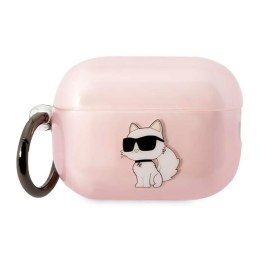 Karl Lagerfeld NFT Ikonik Choupette Head - Etui AirPods Pro 2 (różowy)