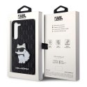 Karl Lagerfeld NFT Saffiano Monogram Choupette - Etui Samsung Galaxy S23+ (czarny)