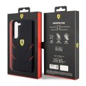 Ferrari Hot Stamp Lines - Etui Samsung Galaxy S23 (czarny)