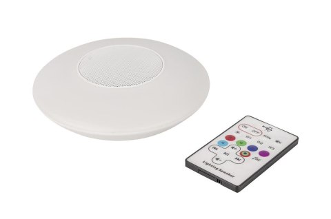 Lampa wisząca 200 lumenów AUREOLA z głośnikiem na pilota Bo Camp