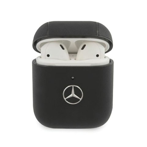 Mercedes Electronic Line - Etui AirPods 1/2 gen (czarny)