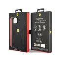 Ferrari Leather Stamp Sides - Etui iPhone 14 Plus (Czarny)