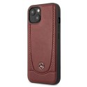 Mercedes Leather Urban Line - Etui iPhone 13 mini (czerwony)