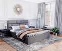 Łóżko tapicerowane PASADENA TRINITY (RÓŻNE KOLORY) 120x200 + Materac