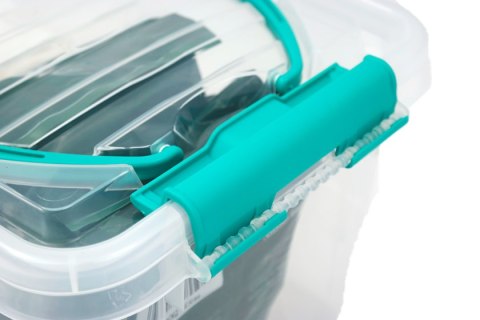 Pojemnik plastikowy 5,0L PROSTOKĄT MULTI BOX z pokrywką i uchwytem Chomik