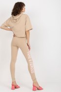 Spodnie Komplet Model EM-KMPL-735.10 Beige - Ex Moda Ex Moda