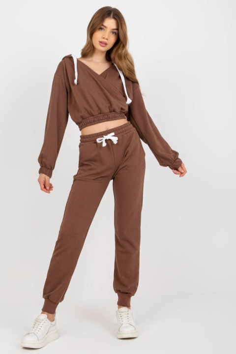 Spodnie Komplet Model EM-KMPL-747.06P Brown - Ex Moda Ex Moda