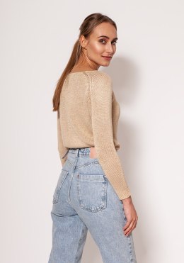 Sweter Damski Model SWE298 Beige - MKM MKM