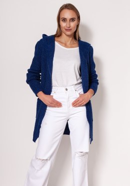 Sweter Kardigan Model PA018 Cobalt - MKM MKM