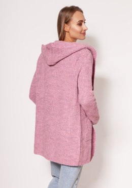 Sweter Kardigan Model PA018 Pink - MKM MKM