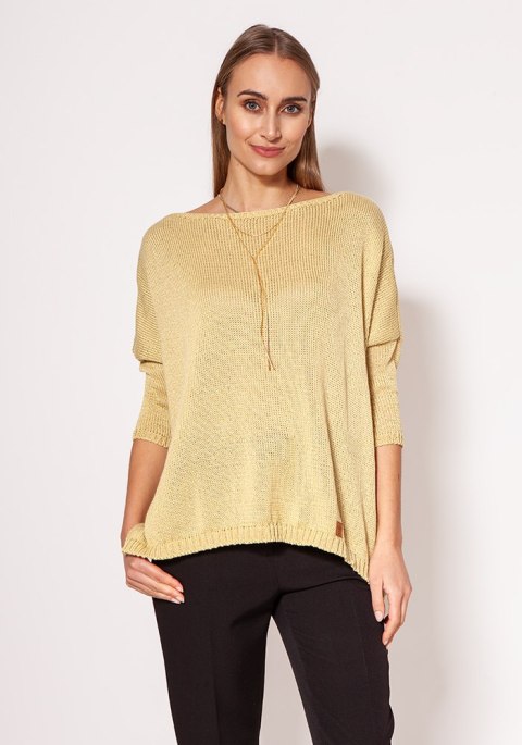 Sweter Damski Model SWE040 Gold - MKM MKM