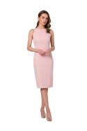 Sukienka Model S342 Powder Pink - Stylove Stylove