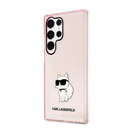 Karl Lagerfeld IML NFT Choupette - Etui Samsung Galaxy S23 Ultra (różowy)