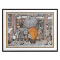 Diamond Painting - Haft Diamentowy Anton Pieck Wystawa sklepowa 40x50 cm