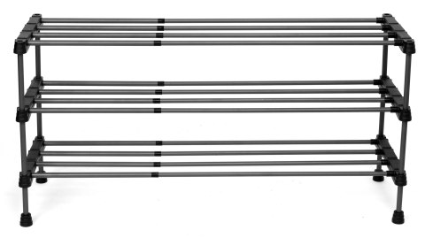 Regulowana półka stojak na buty ARISA 3 poziomy