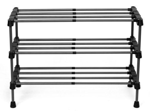 Regulowana półka stojak na buty ARISA 3 poziomy