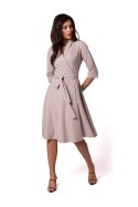 Sukienka Model B255 Beige - BeWear BeWear