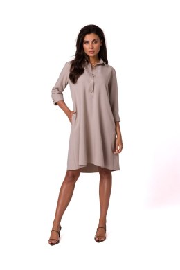 Sukienka Model B257 Beige - BeWear BeWear