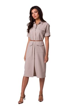 Sukienka Model B258 Beige - BeWear BeWear