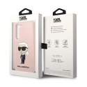 Karl Lagerfeld Silicone NFT Ikonik - Etui Samsung Galaxy S23 (różowy)