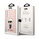 Karl Lagerfeld Silicone NFT Ikonik - Etui Samsung Galaxy S23+ (różowy)