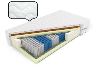Materac Luxpocket z kokosem Kali H2,H3 160x200x21 Medicott/Tencelicott