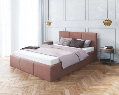 Łóżko FRESIA TRINITY różne kolory 140x200 metalowy stelaż +Materac