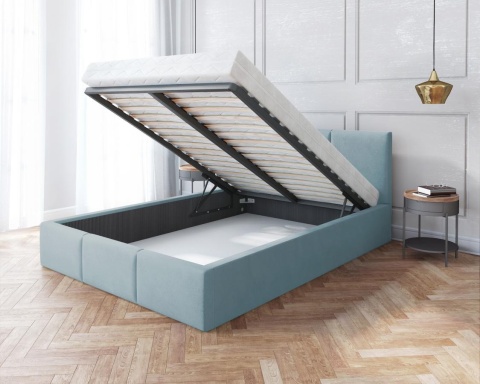 Łóżko FRESIA TRINITY różne kolory 160x200 metalowy stelaż + Materac