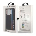 BMW Tricolor Stripe - Etui iPhone 14 Pro (Czarny)