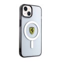 Ferrari Outline Magsafe - Etui iPhone 14 Plus (Przezroczysty)