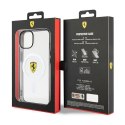 Ferrari Outline Magsafe - Etui iPhone 14 Plus (Przezroczysty)