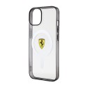 Ferrari Outline Magsafe - Etui iPhone 14 (Przezroczysty)