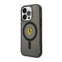 Ferrari Translucent MagSafe - Etui iPhone 14 Pro (Czarny)