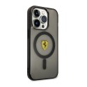 Ferrari Translucent MagSafe - Etui iPhone 14 Pro Max (Czarny)