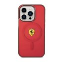 Ferrari Translucent MagSafe - Etui iPhone 14 Pro Max (Czerwony)