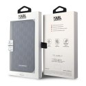 Karl Lagerfeld Saffiano Monogram - Etui iPhone 14 (Czarny)